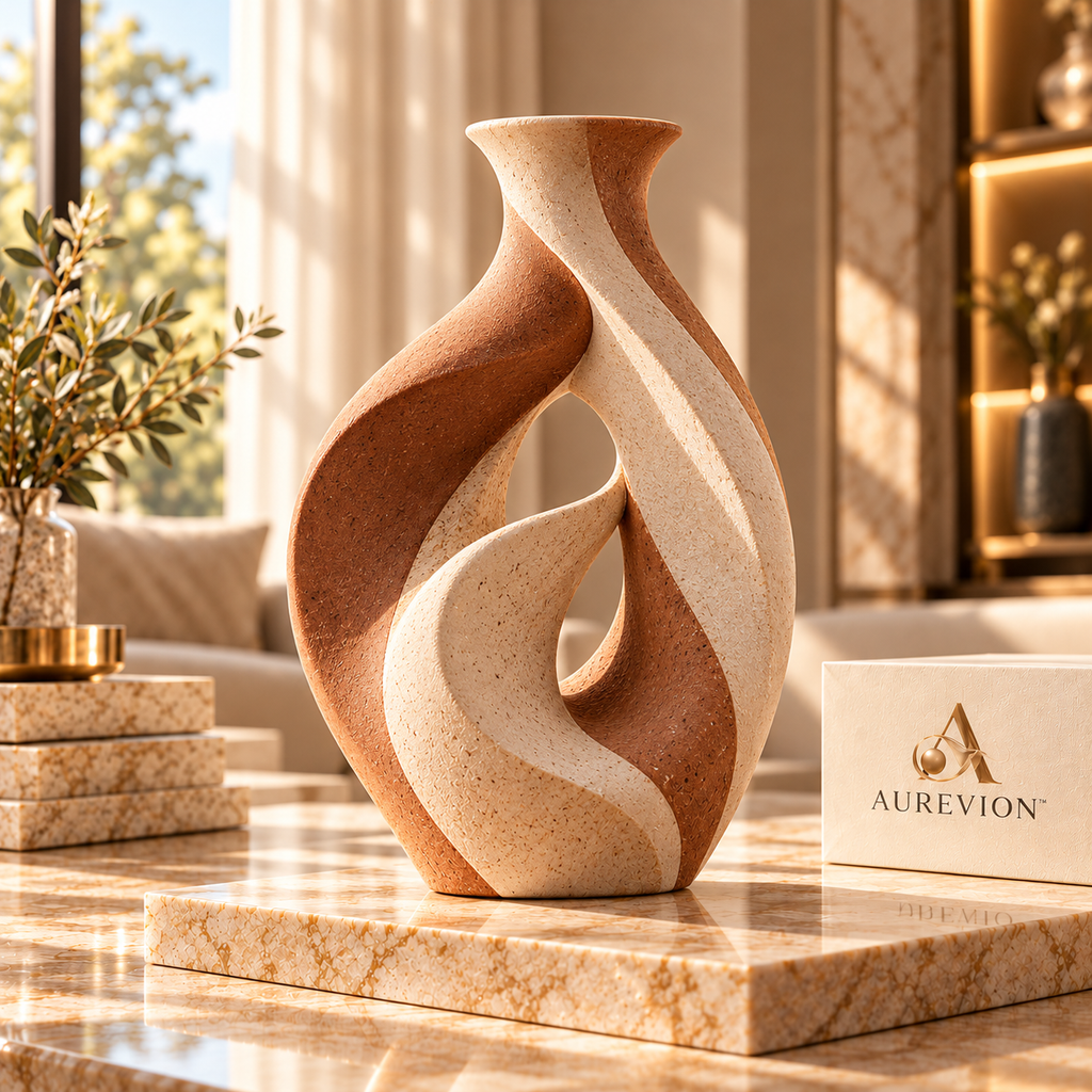 AUREVION™ Terra Form Organic Ceramic Object